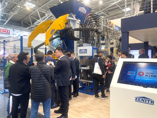 Quangong Co., Ltd. faci un grande debut in Shanghai International Waste Management Expo Smart Manufacturing permette u sviluppu di 